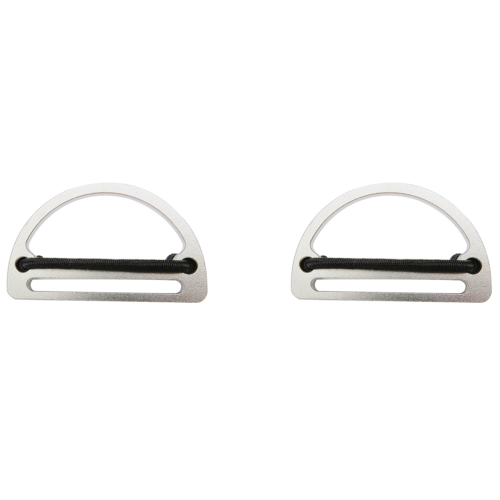 Scuba Diving Stainless Steel Weight Belt Keeper with D-Ring