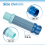 5 st DC 12V 24V LED-dimmerbrytare 30A spänningsregulator 3