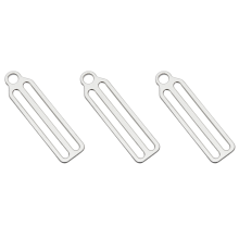 Scuba Diving BCD Fixing Buckle Rope Retainer for 2Inch Webbing