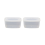 2Pack Scuba Mask Box Diving Snorkel Mask Storage Case 1