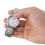Reloj Pulsera Acero inoxidable Elstico 36mm Elegante 2