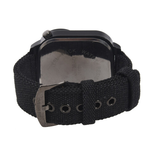 Men Dual Time Zone Quartz Wrist Watch with Compass 2