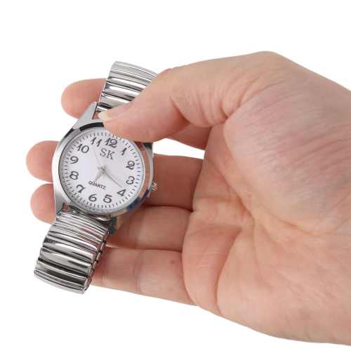 Reloj Pulsera Acero inoxidable Elstico 36mm Elegante 1