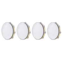 Tambourine for Adults 10 Inch Hand Held Drum Bell