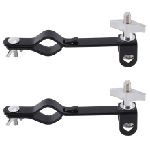 Cowbell Holder Clamp Drum Set Mounting Bracket for Jam Blocks Black