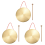 22cm Hand Gong Brass Copper Opera Percussion with Round Play Hammer 1