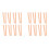8 Pairs Classical Wood Claves Musical Percussion Instrument 1