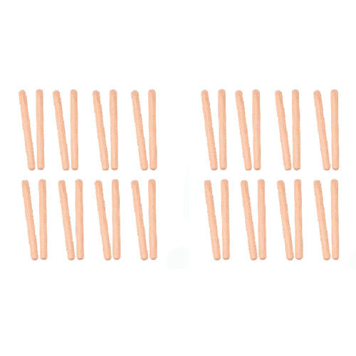 8 Pairs Classical Wood Claves Musical Percussion Instrument