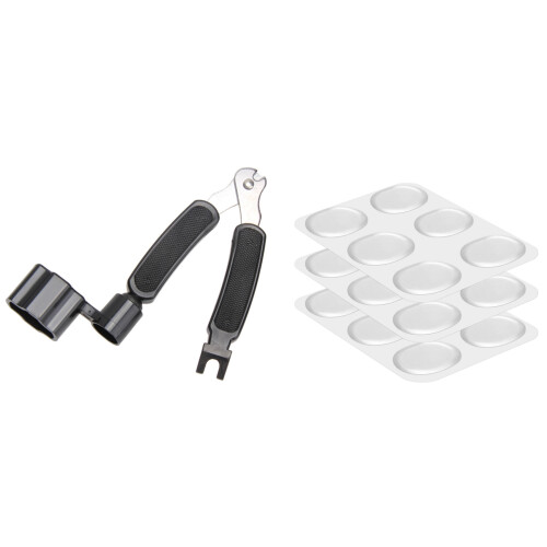 18 Pieces Drum Damper Gel Pads Silicone Drums