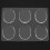 18pcs Snare Drum Mute Muffler Percussion Accessories(Transparent) 6