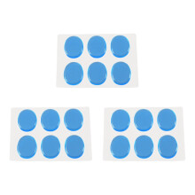 6pcs/set Snare Drum Mute Muffler Percussion Accessories(blue)