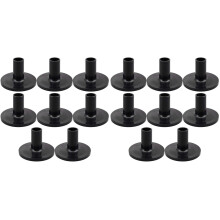 8Pcs Cymbal Sleeves 38x26mm Black Drum Cymbal Sleeves Replacement