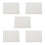6pcs/set Snare Drum Mute Muffler Percussion Accessories(Transparent) 1