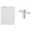 Drum Damper gel 18 pack with One Drum Tuning Key pack 1 2