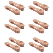 2Pcs Wooden Musical Spoons Traditional Percussion Spoons Musical