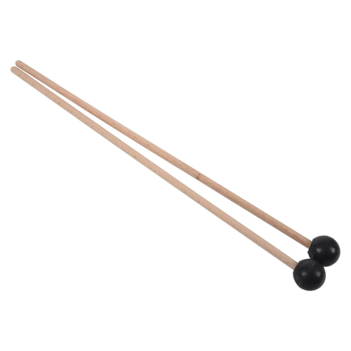 2Pcs 38.8cm Glockenspiel Xylophone Bells Mallets Head Sticks Beaters 2