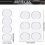 96 Pcs Drum Dampeners Gel Pads Silicone Drum Silencers (Transparent) 3