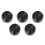 Black Aluminum Volume Control Amplifier Knob Wheel 1