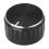Black Aluminum Volume Control Amplifier Knob Wheel 3