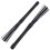 1 Pair Jazz Drum Brushes Retractable Drum Sticks 32 cm black 3