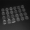 480 Pieces Drum Dampeners, Drum Damper Gel Pads Drum Silencers(Clear) 4