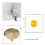 10Pcs/ Pack Cymbal Stand Felt Washer Pad Replacement Round Soft 1