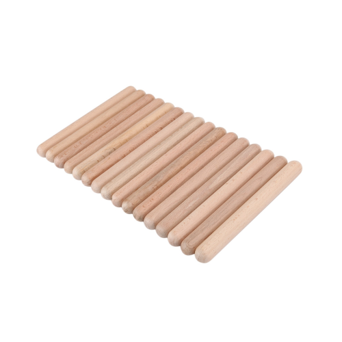 8 Pairs Classical Wood Claves Musical Percussion Instrument 2
