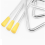Music Triangle Instrument Set,with 3 Pack Triangle 4 Inch 5