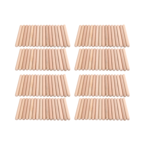 8 Pairs Classical Wood Claves Musical Percussion Instrument
