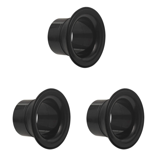 Bass Drum Enhancer ABS Rubber Bass Drum Kick Enhancer ,Black