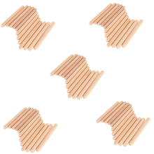 6 Pairs Wood Claves Musical Percussion Instrument Rhythm Sticks