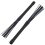 1 Pair Jazz Drum Brushes Retractable Drum Sticks 32 cm black 2