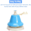 Desk Bells, 8 Notes Diatonic Metal Hand Bells, Rainbow Music Bells 3