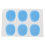 6pcs/set Snare Drum Mute Muffler Percussion Accessories(blue) 6