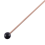 2Pcs Soft Rubber Head Sticks Wood Handle Bell Mallets Black 3