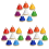 Desk Bells, 8 Notes Diatonic Metal Hand Bells, Rainbow Music Bells 1