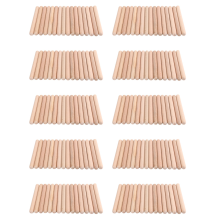 8 Pairs Classical Wood Claves Musical Percussion Instrument