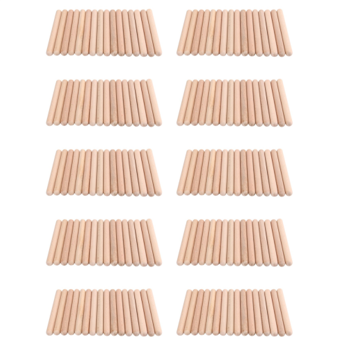 8 Pairs Classical Wood Claves Musical Percussion Instrument