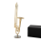 12cm Miniature Pure Trombone Model with Support Mini Model with Box 5