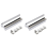 Stainless Steel Guitar Slide Tone Bar for Dobro ,Silver 1