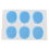6pcs/set Snare Drum Mute Muffler Percussion Accessories(blue) 6