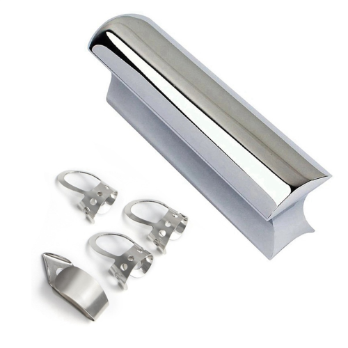 Stainless Steel Guitar Slide Tone Bar for Dobro ,Silver 2