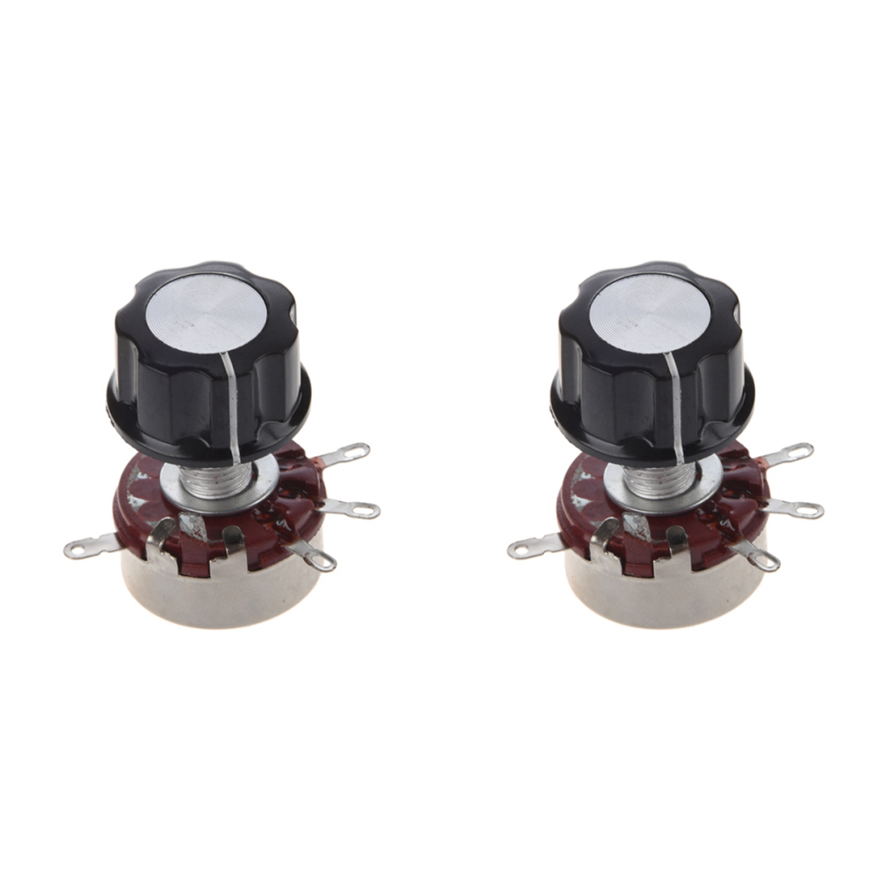 Replacement 6Mm Shaft Dia 470K Ohm 2W Pots Potentiometer W Knob 4711671260070