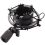 2X Universal 3KG Bearable Load Mic Shock Mount Clip Holder Black 3