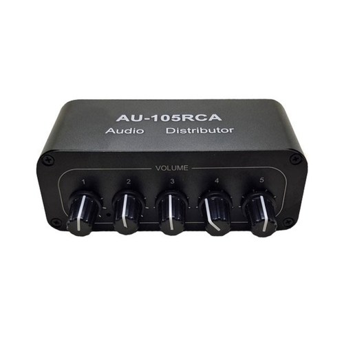 Stereo Audio Mixer Multi-Channel Interface for Power Amplifiers 1