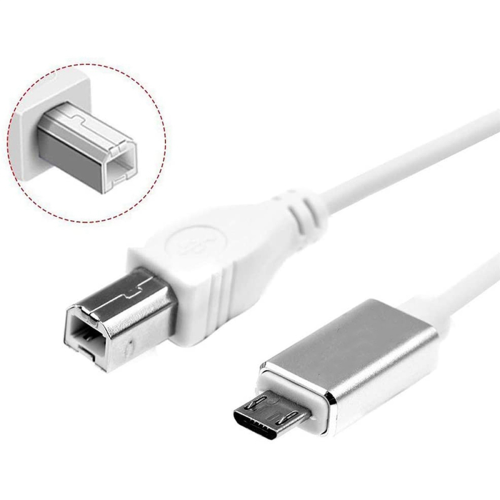 Câble Midi USB Type B Vers Micro-USB Câble Connecteur 2
