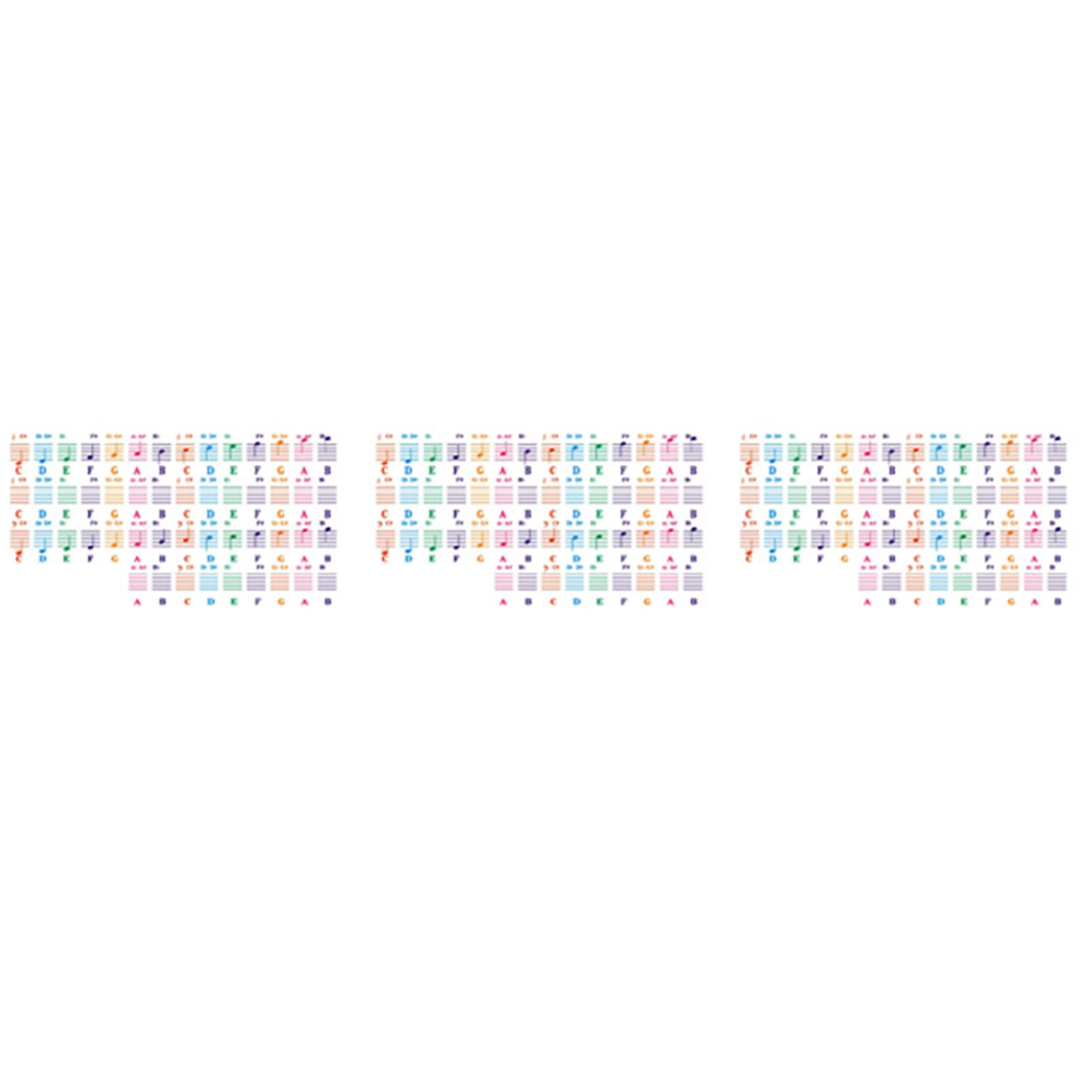Piano Sticker Transparent Piano Keyboard Sticker 49/54/61/88 Key 4711671264610