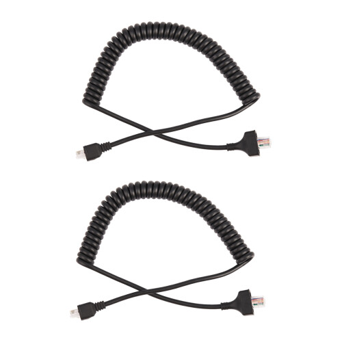 2X Cable Microphone Cord for TM-271A TM-471A TK-760 Radio