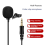 Omnidirectional 3.5mm Lavalier Tie Clip Audio Mic for Camera Phone 4