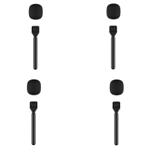 4x Adesivo Canard para para-Choque Dianteiro de Carro, Divisor de Barbatana, Spoiler, para 10TH Type-R 2019-2021